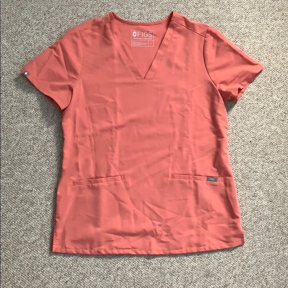 figs casma 3 pocket scrub top